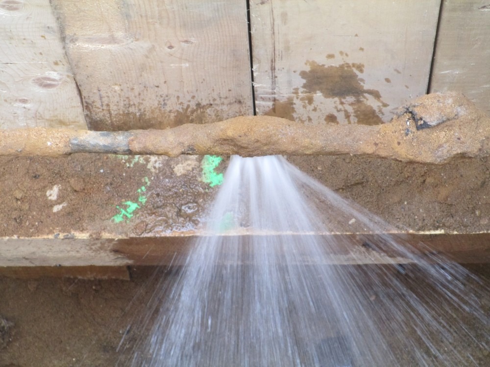 Brooklyn Water Main Leak Rec’ DEP 3 Day Notice