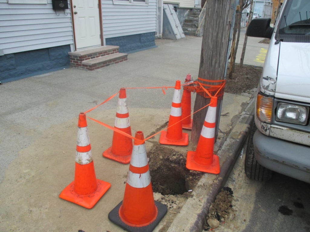 Utility Pole Installation Breaks Homeowners Sewer Line