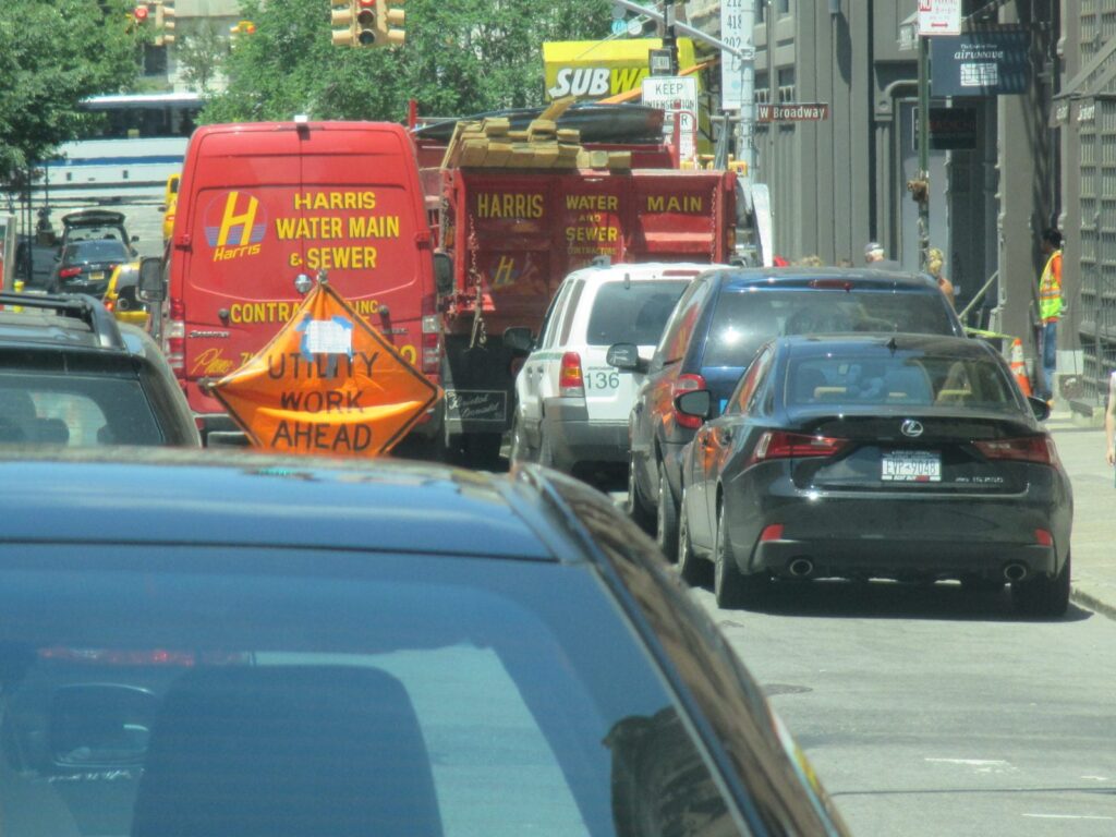 Sewer replacement Broome St. Manhattan