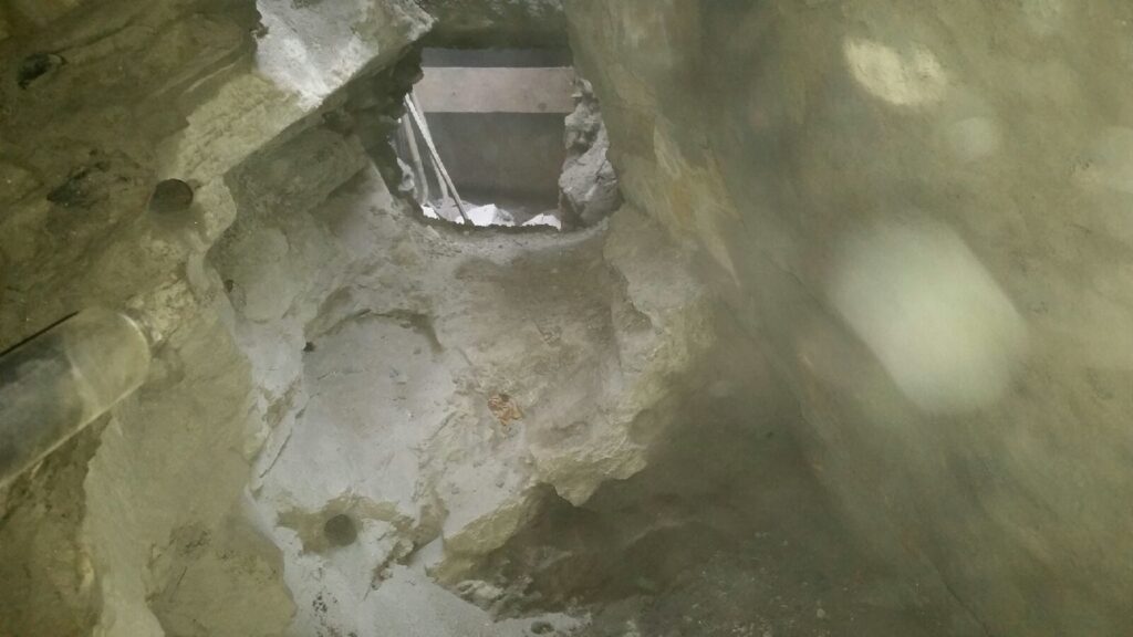 Rock Breaking for Water Main & Sewer Installation