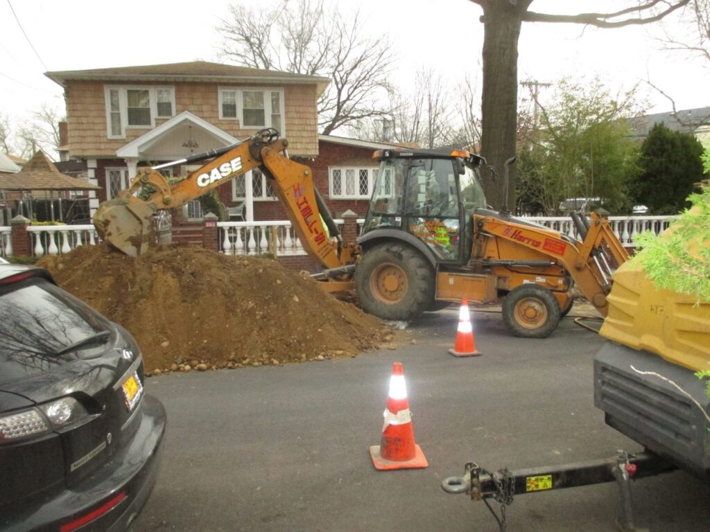 New Water Main & Sewer Midwood Brooklyn