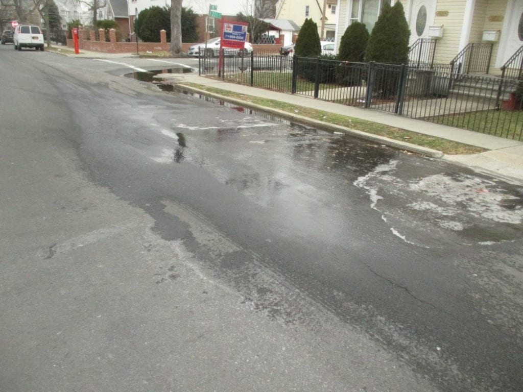 Road Always Wet – Leaking Water Main?