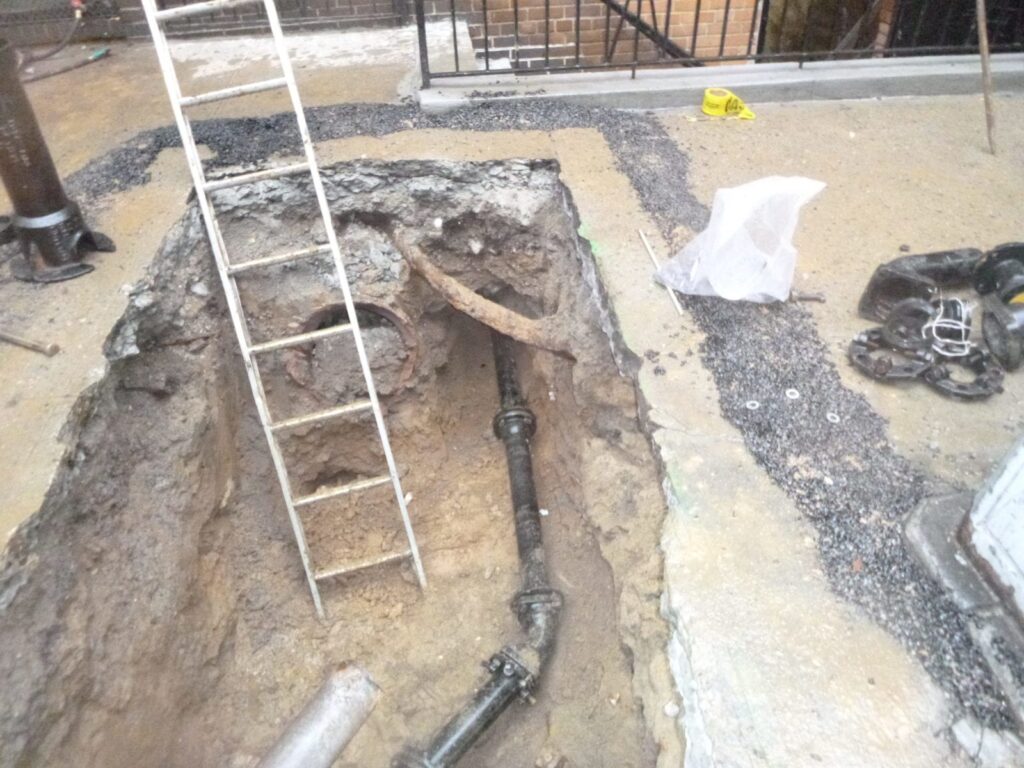 Water Main Leak Springs Over Labor Day Weekend