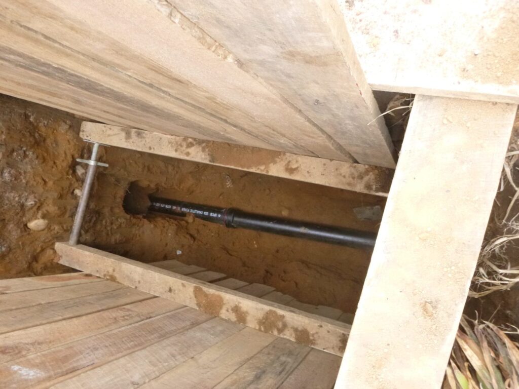 Sewer Backup Fixed with Pipe Repair