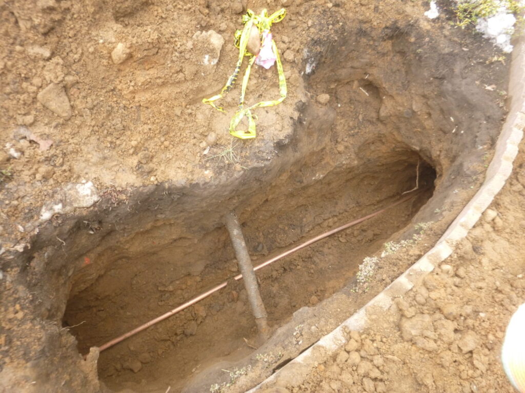 Sidewalk Valve Water Line Leak Repaired Brooklyn