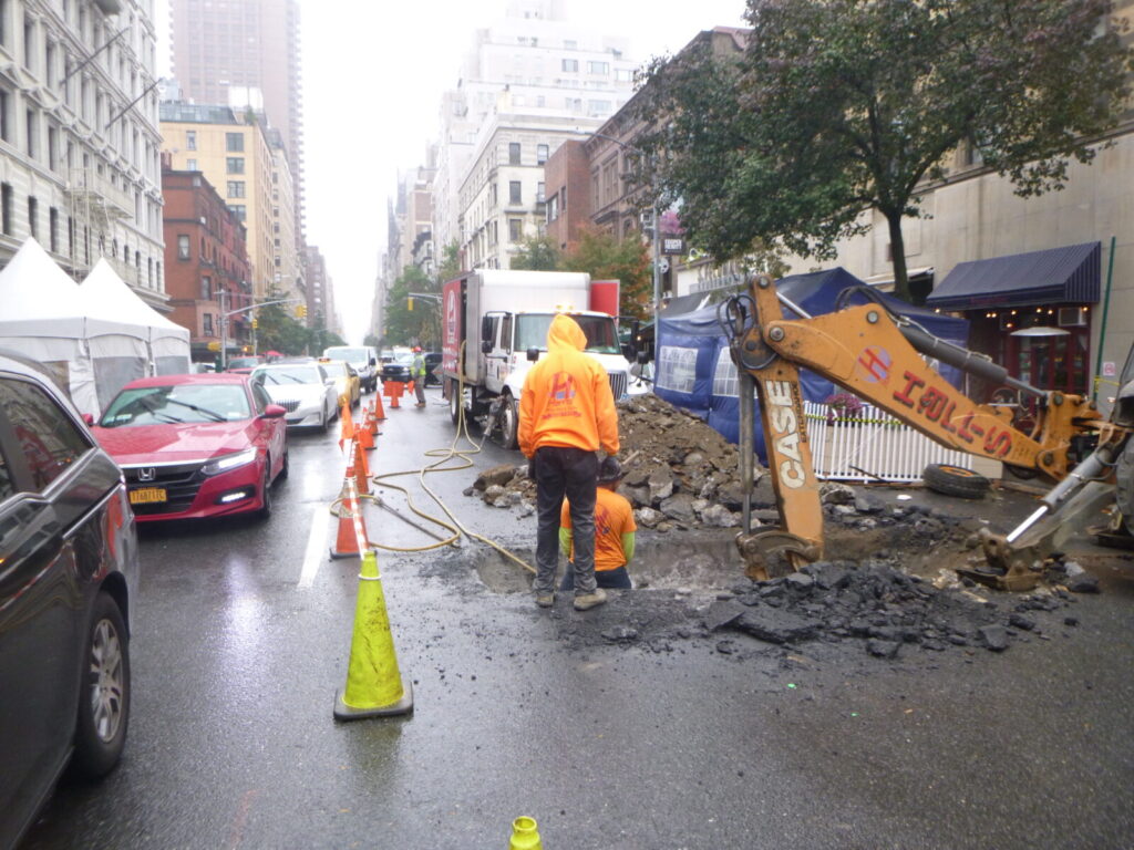 NYC DEP Turns Off Leaking Fire Sprinkler Main-10 Day Notice