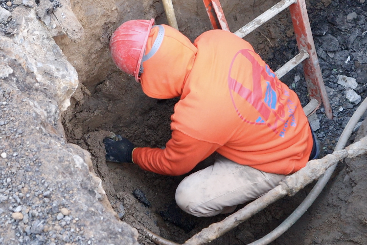 out with the lead pipe and in with the copper!