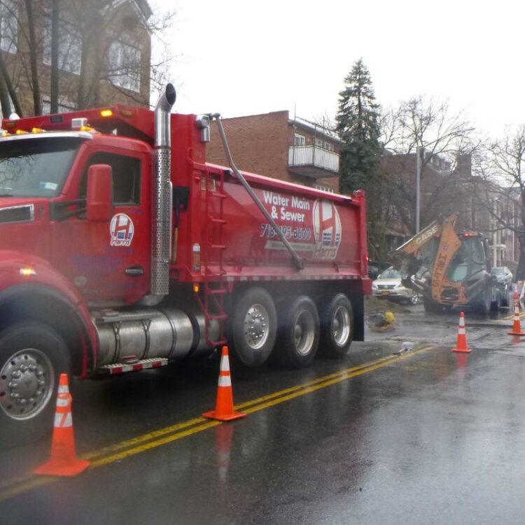 Expert water main repair service near me